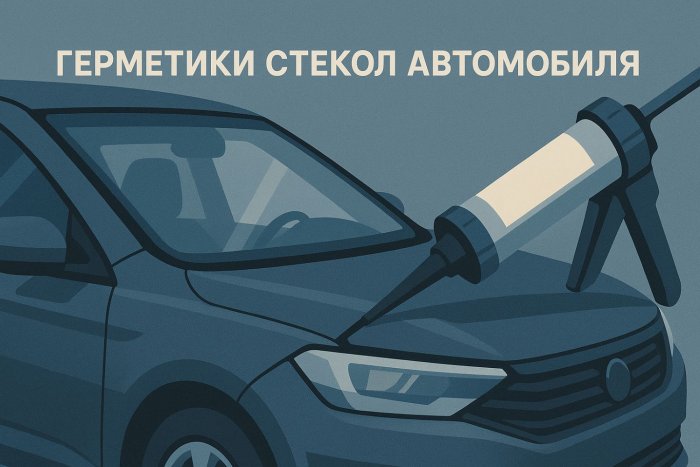 Герметики стекол автомобиля