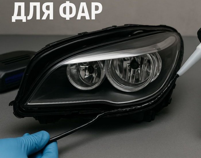Герметик и клей для фар