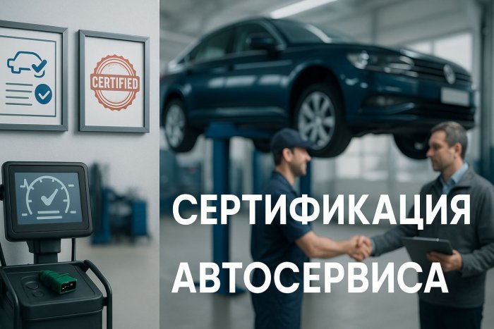 Сертификация услуг автосервиса