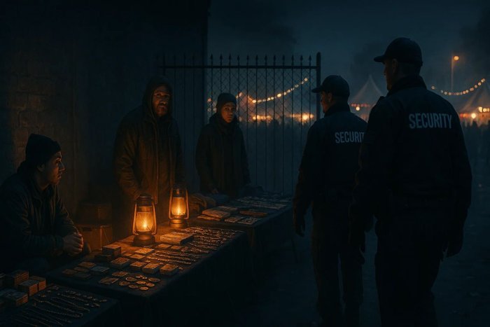 Охрана фестиваля